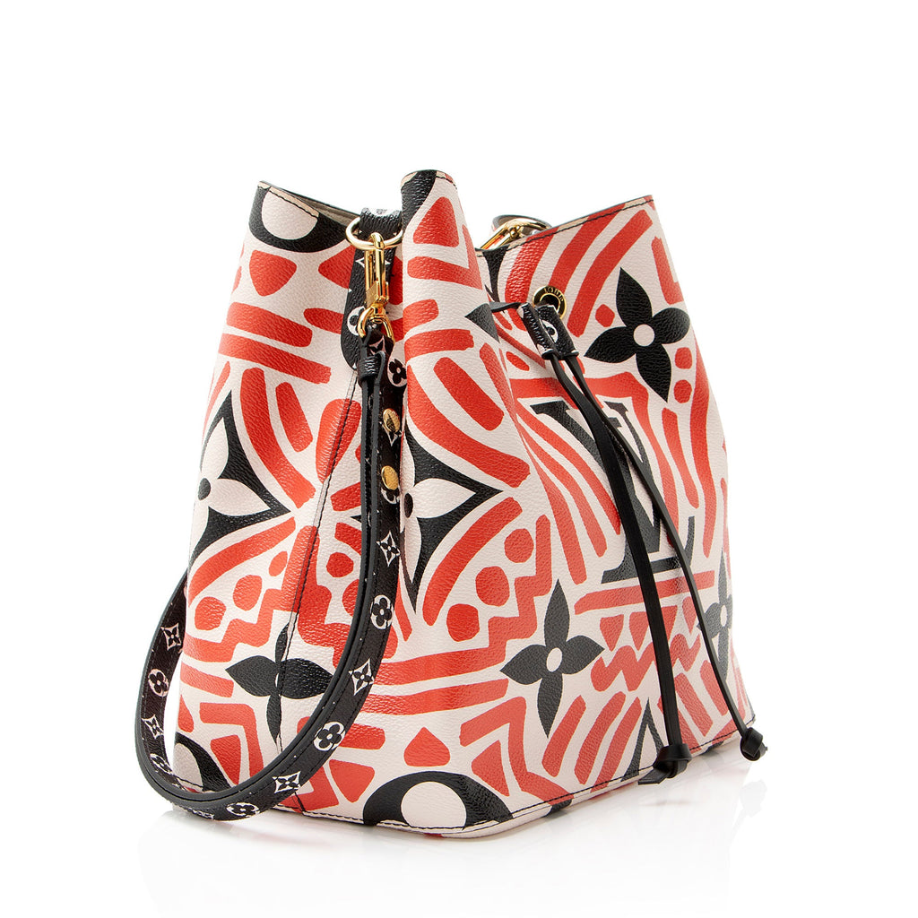Louis Vuitton Limited Edition Monogram Crafty Neonoe MM Shoulder Bag
