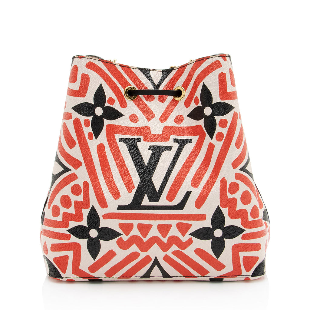 Louis Vuitton Limited Edition Monogram Crafty Neonoe MM Shoulder Bag