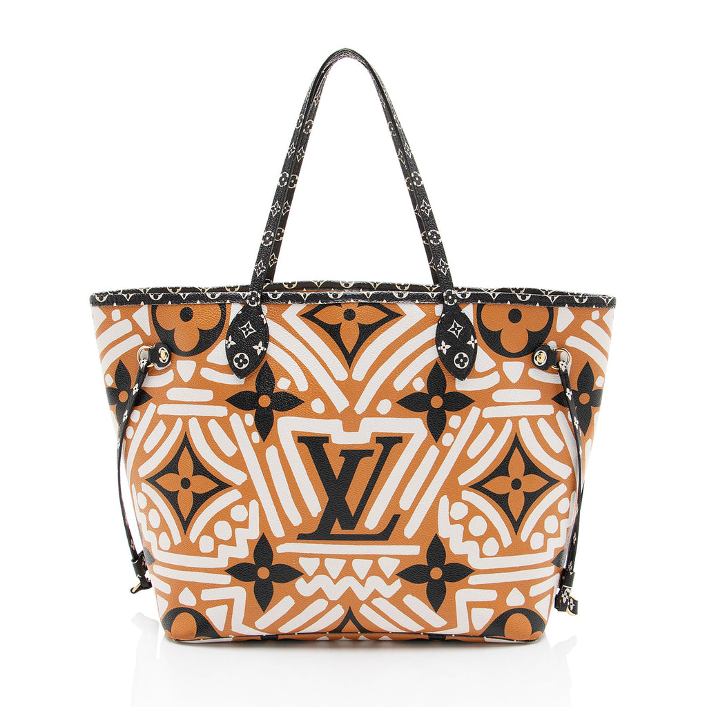 Louis Vuitton Limited Edition Monogram Crafty Neverfull MM Tote