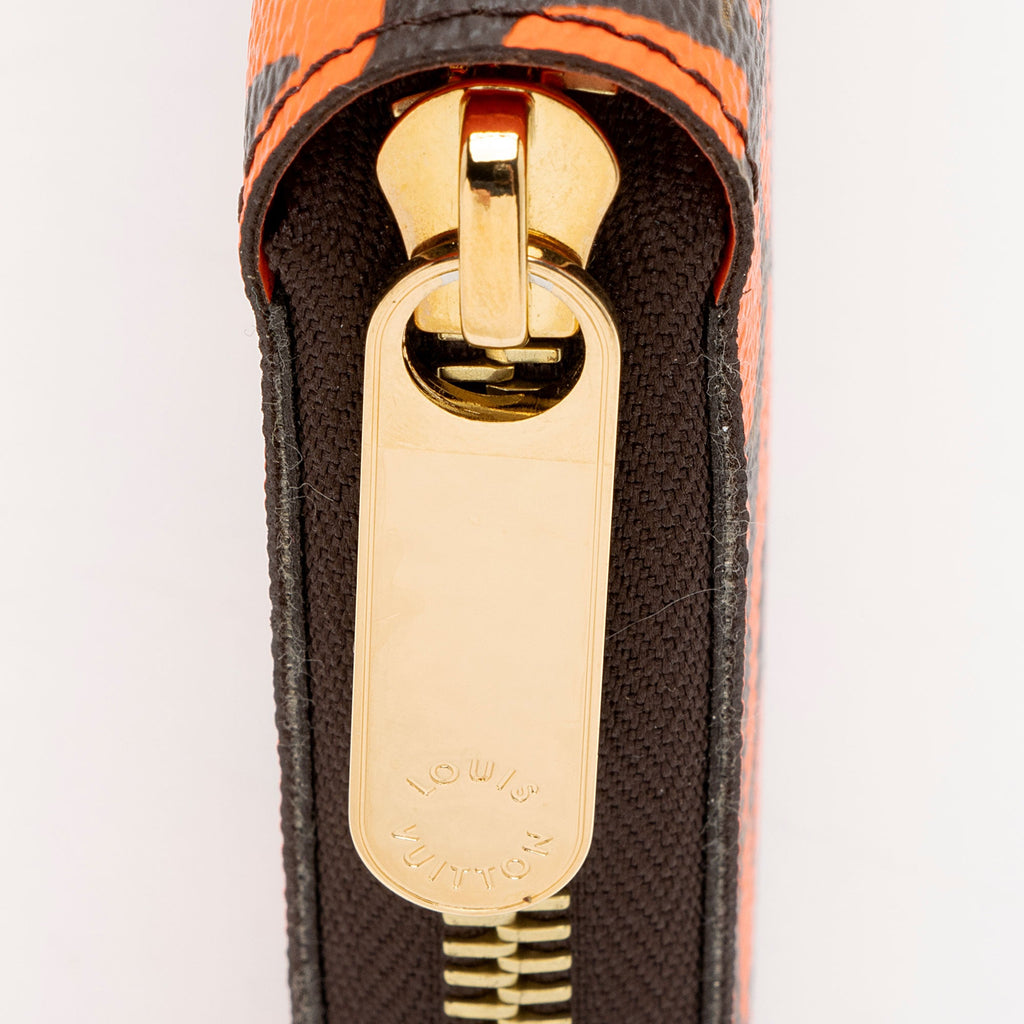Louis Vuitton Limited Edition Monogram Graffiti Zippy Wallet