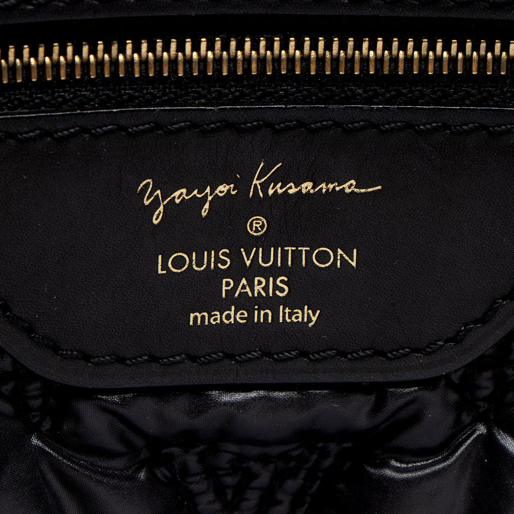 Louis Vuitton Limited Edition Monogram Nylon Infinity Dots Lockit MM Satchel