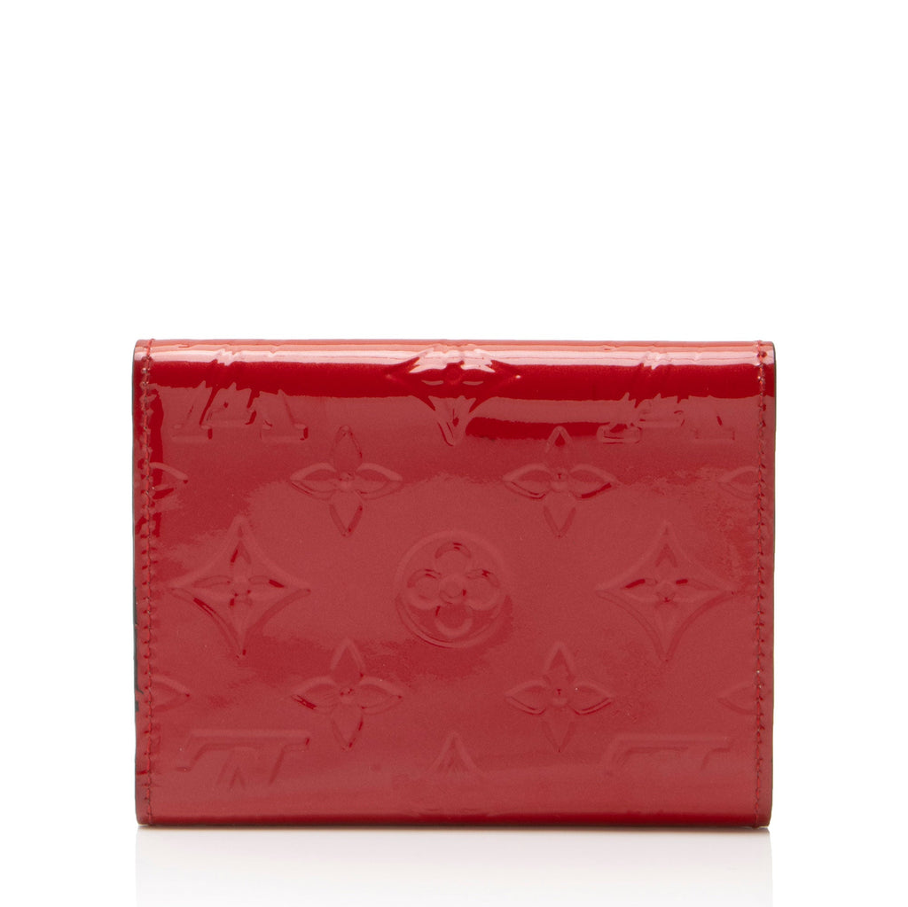 Louis Vuitton Limited Edition Monogram Vernis Lovely Birds Victoire Wallet