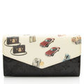 Louis Vuitton Limited Edition Monogram Vernis Stickers Sarah Wallet