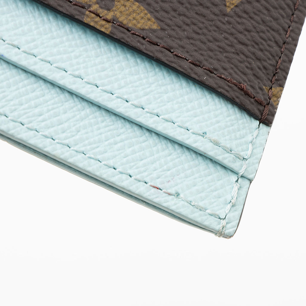 Louis Vuitton Limited Edition Vivienne Lion Snowflake Charms Card Holder