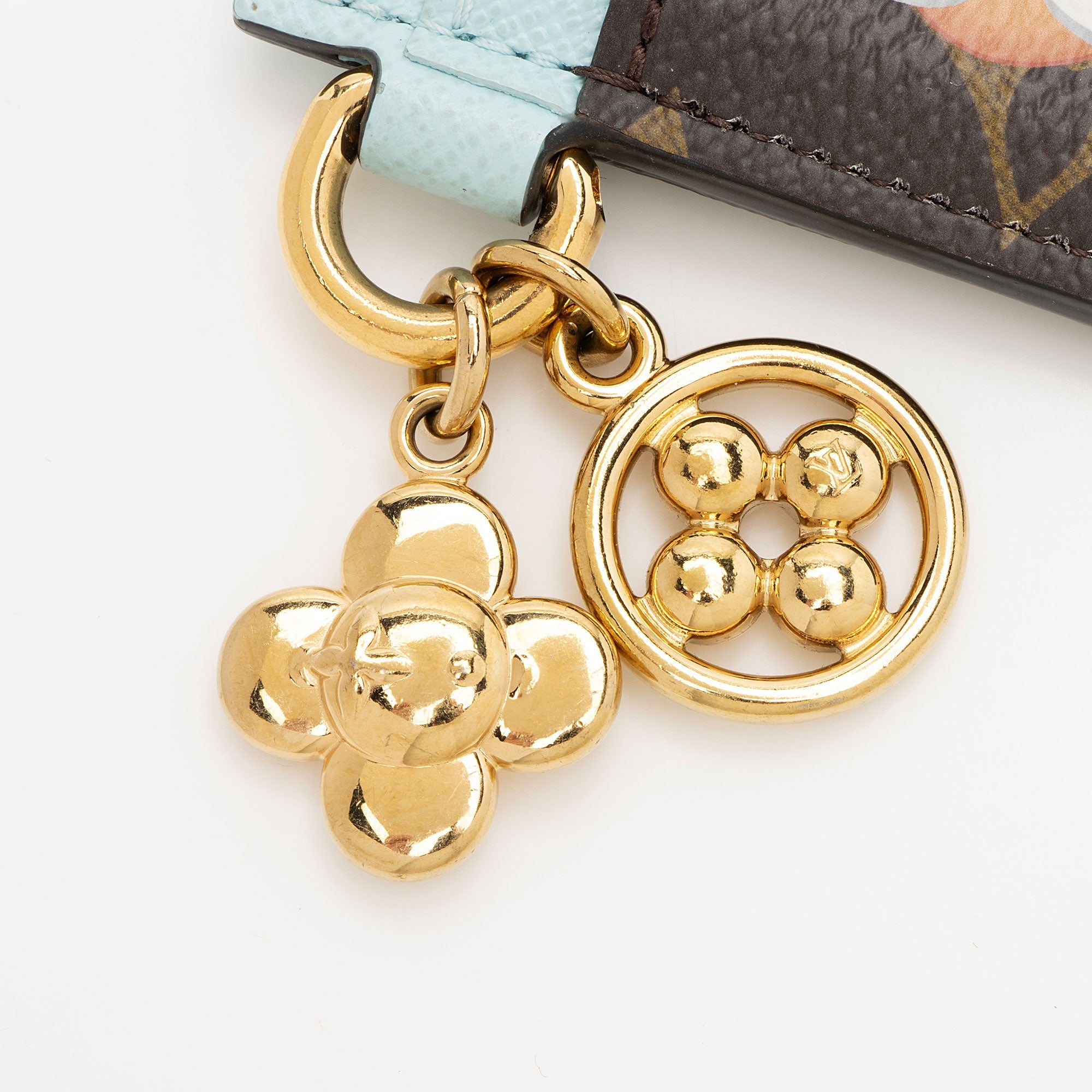 Louis Vuitton Limited Edition Vivienne Lion Snowflake Charms Card Holder