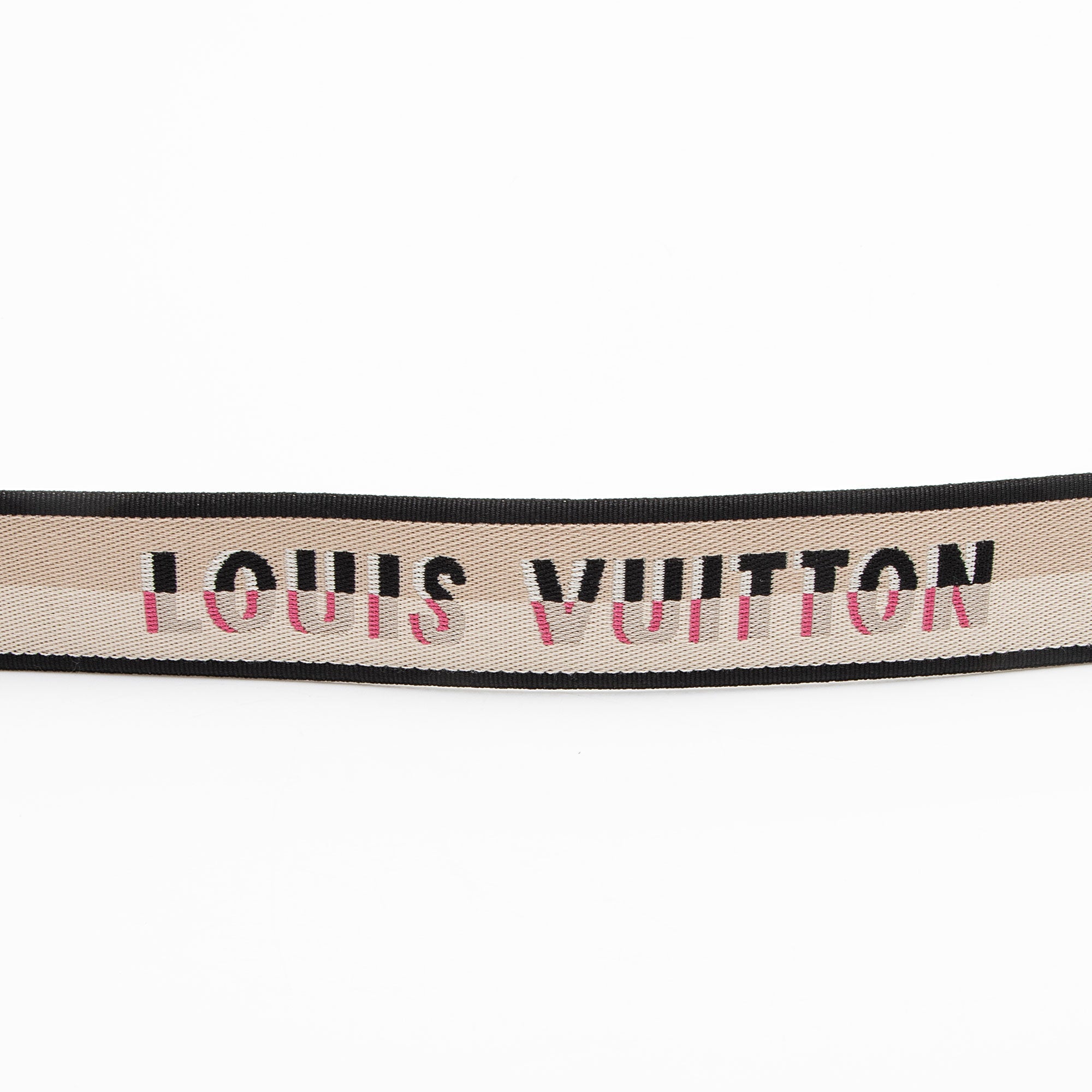 Louis Vuitton Logo Jacquard Bandouliere 20 Shoulder Strap