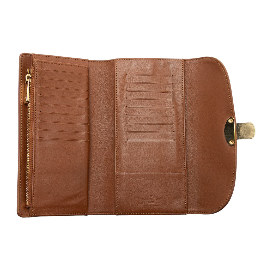 Louis Vuitton Mahina Leather Amelia Wallet