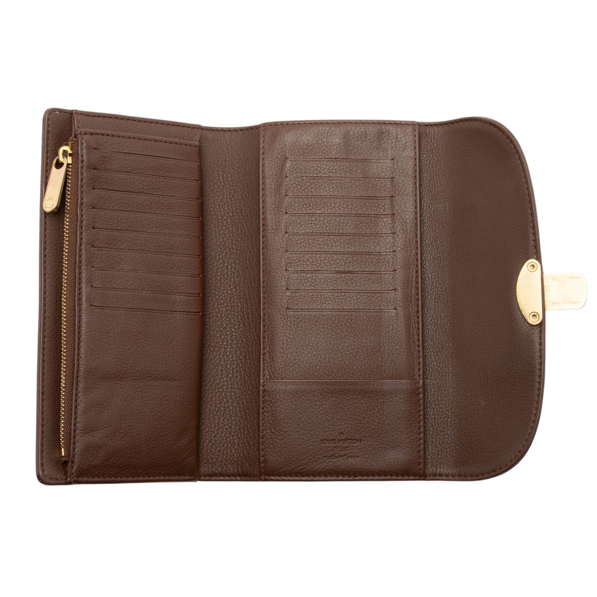 Louis Vuitton Mahina Leather Amelia Wallet
