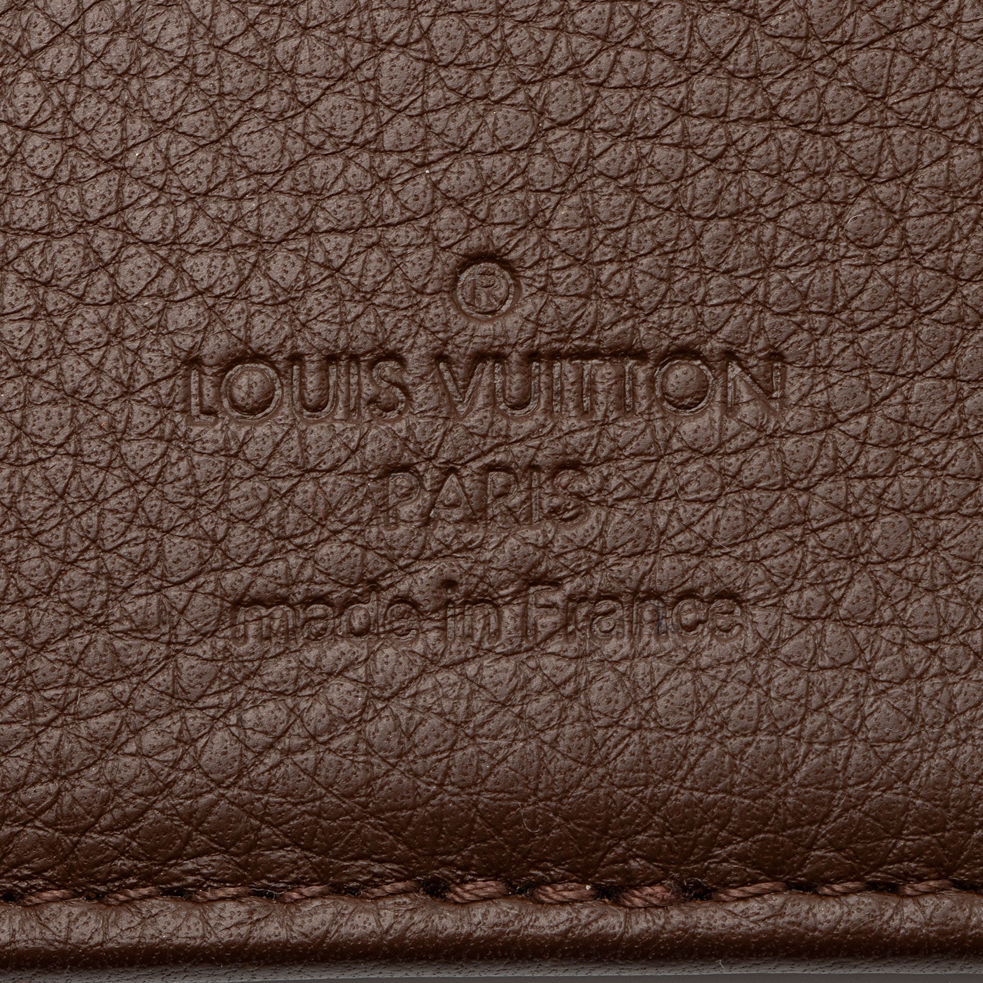 Louis Vuitton Mahina Leather Amelia Wallet