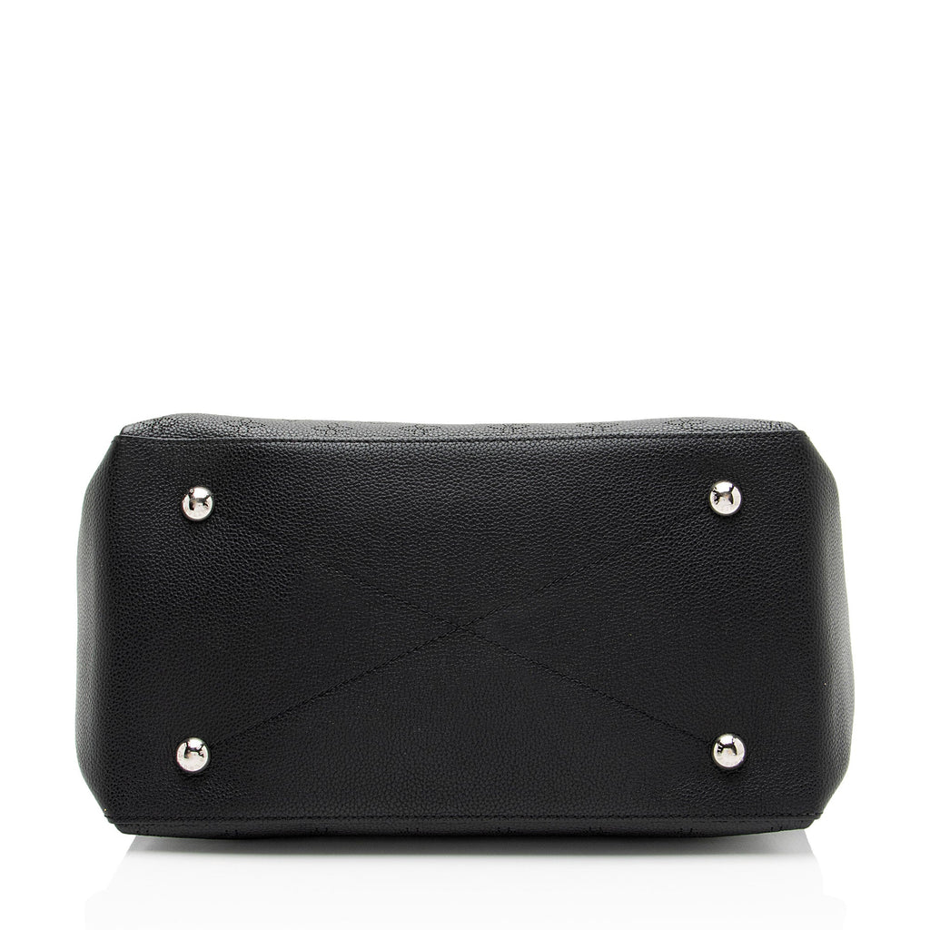 Louis Vuitton Mahina Leather Beaubourg MM Hobo