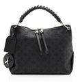 Louis Vuitton Mahina Leather Beaubourg MM Hobo