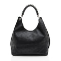 Louis Vuitton Mahina Leather Carmel Hobo