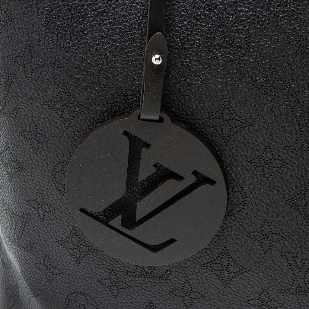 Louis Vuitton Mahina Leather Carmel Hobo