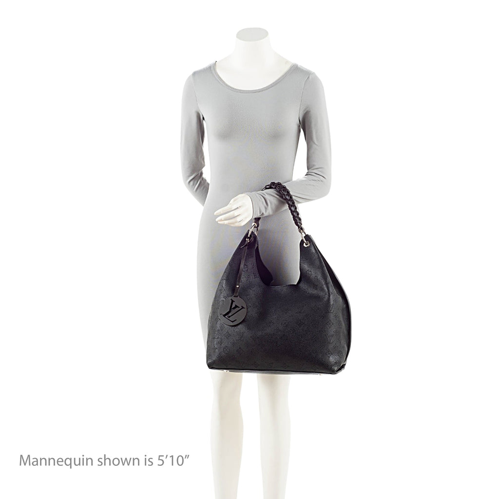 Louis Vuitton Mahina Leather Carmel Hobo