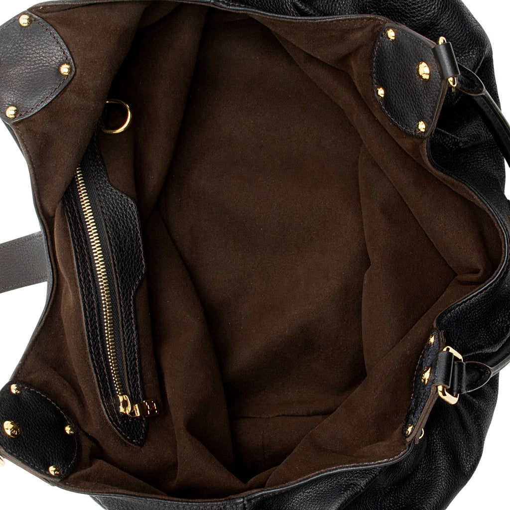 Louis Vuitton Mahina Leather L Hobo