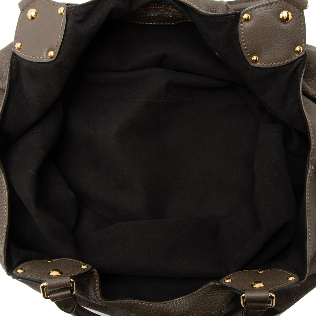 Louis Vuitton Mahina Leather L Hobo