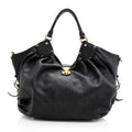 Louis Vuitton Mahina Leather XL Hobo - FINAL SALE (SHF-19348)