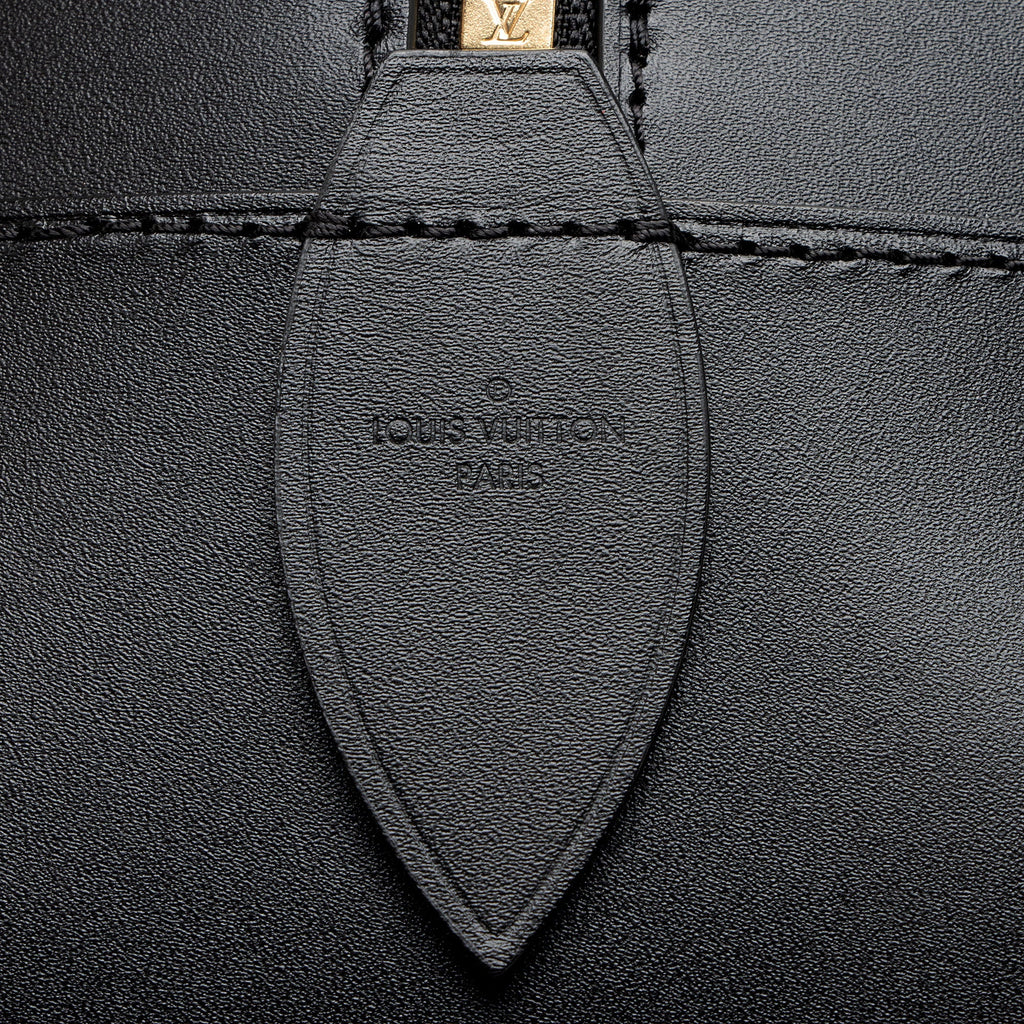 Louis Vuitton Malletage Lambskin Dora PM Satchel