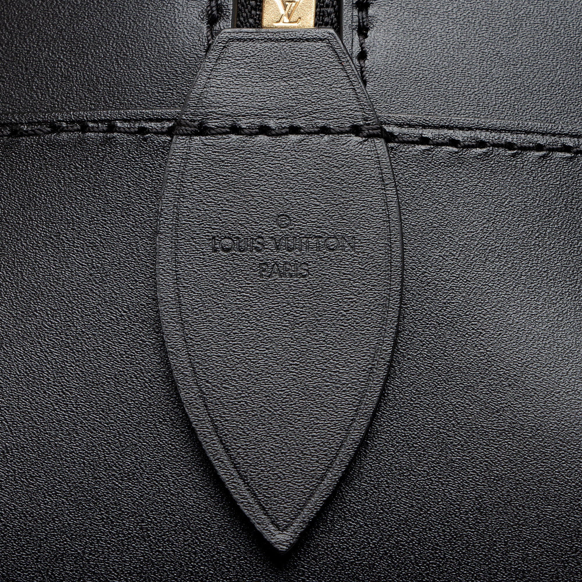 Louis Vuitton Malletage Lambskin Dora PM Satchel
