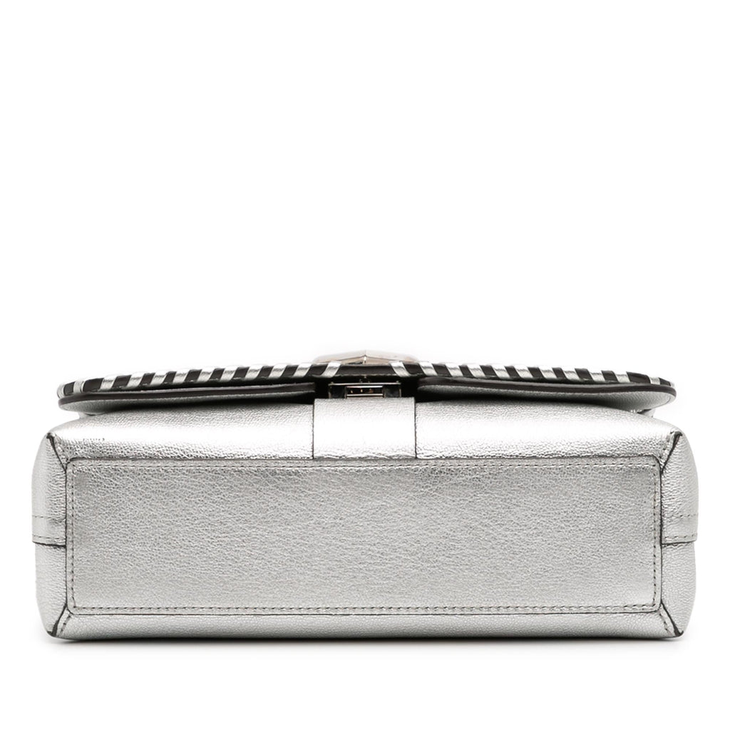 Louis Vuitton Metallic Cuir Plume Ecume Very Chain Bag