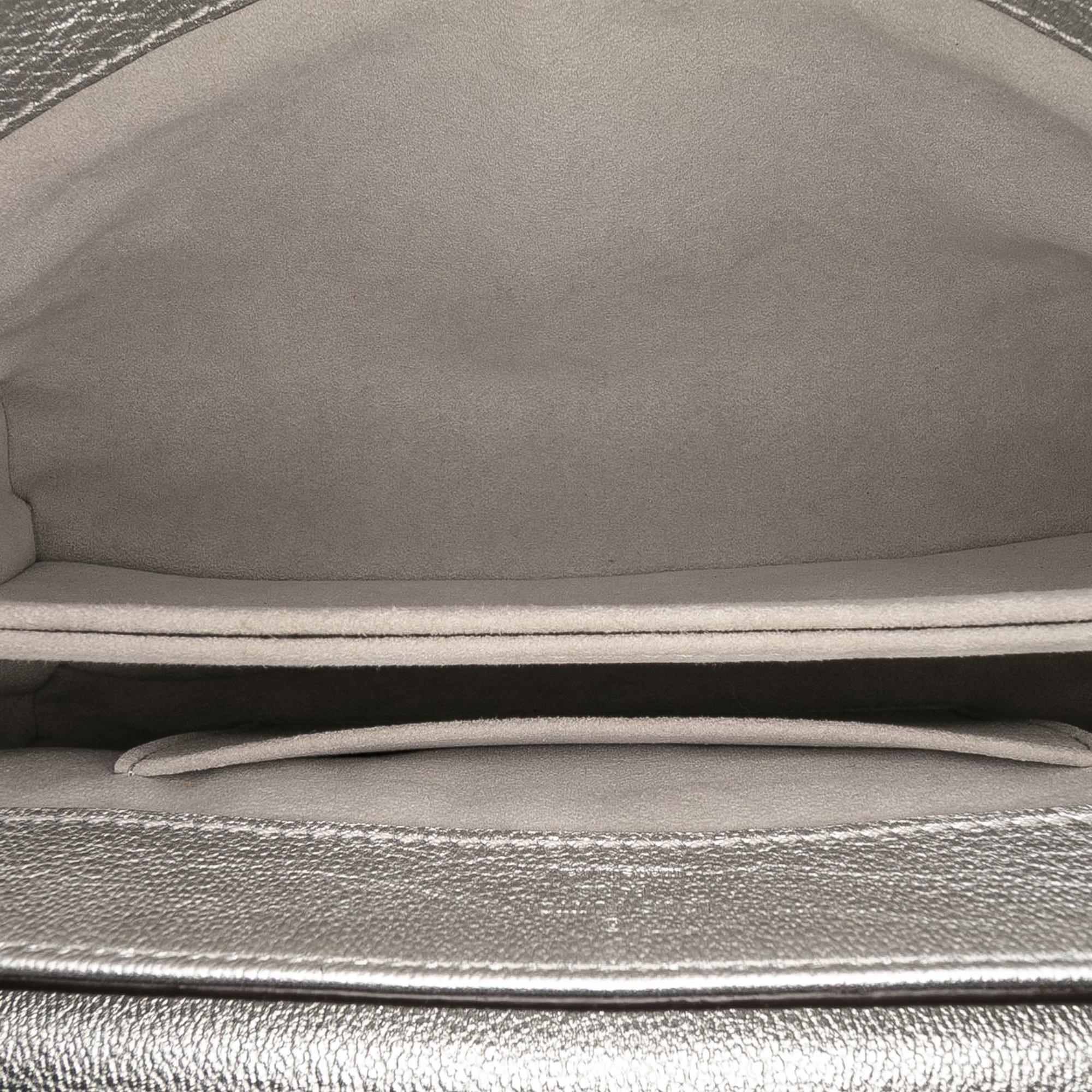 Louis Vuitton Metallic Cuir Plume Ecume Very Chain Bag