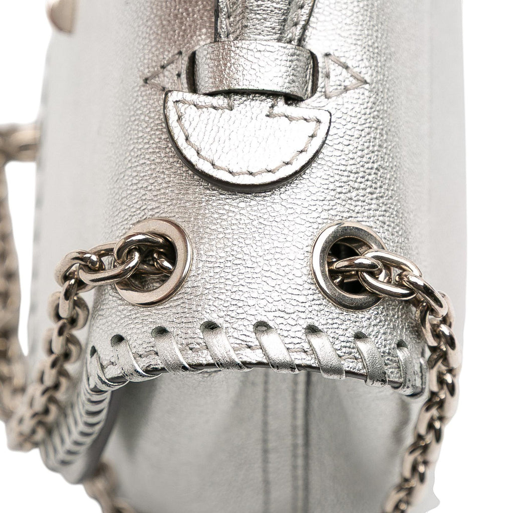 Louis Vuitton Metallic Cuir Plume Ecume Very Chain Bag