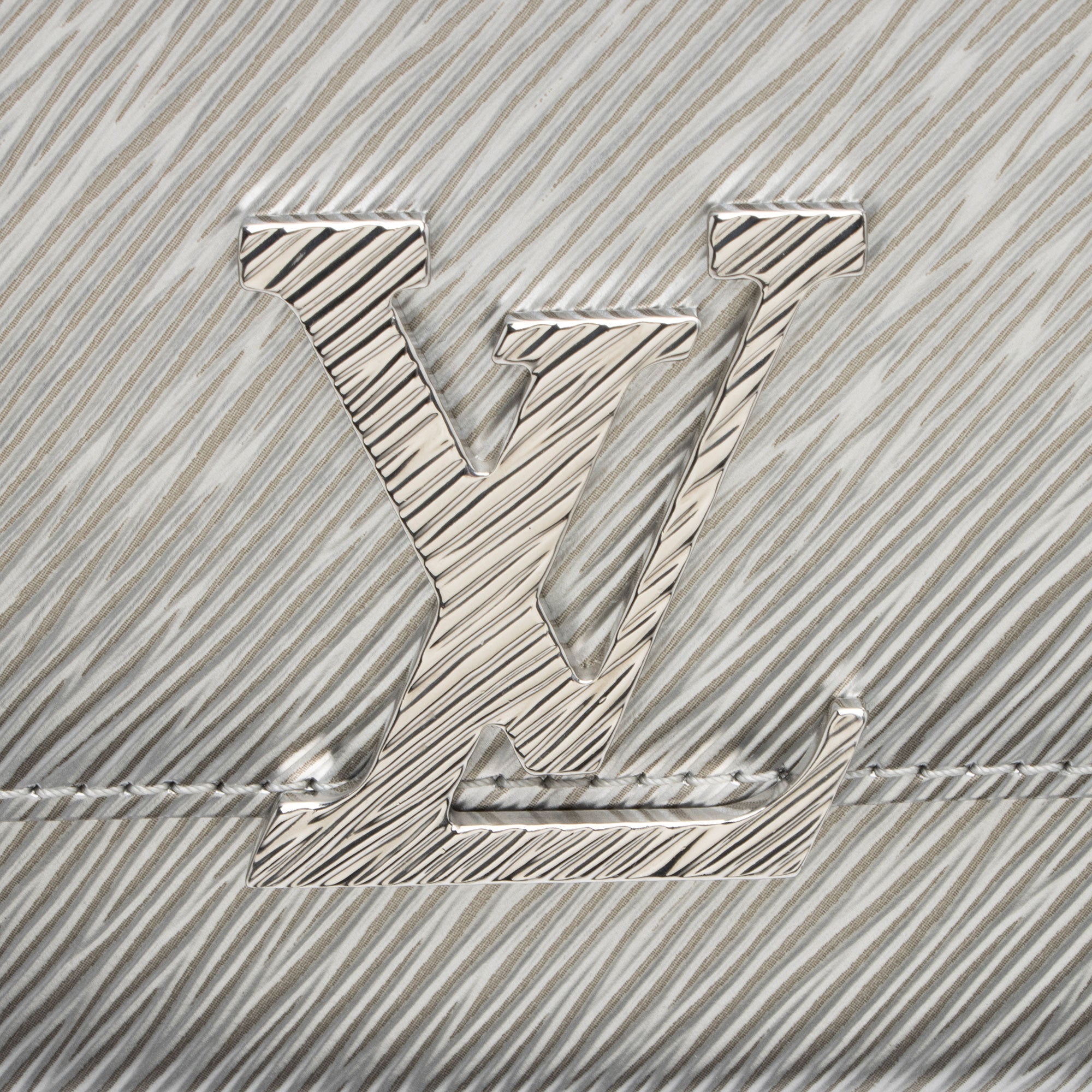 Louis Vuitton Metallic Epi Leather Louise Chain Pochette