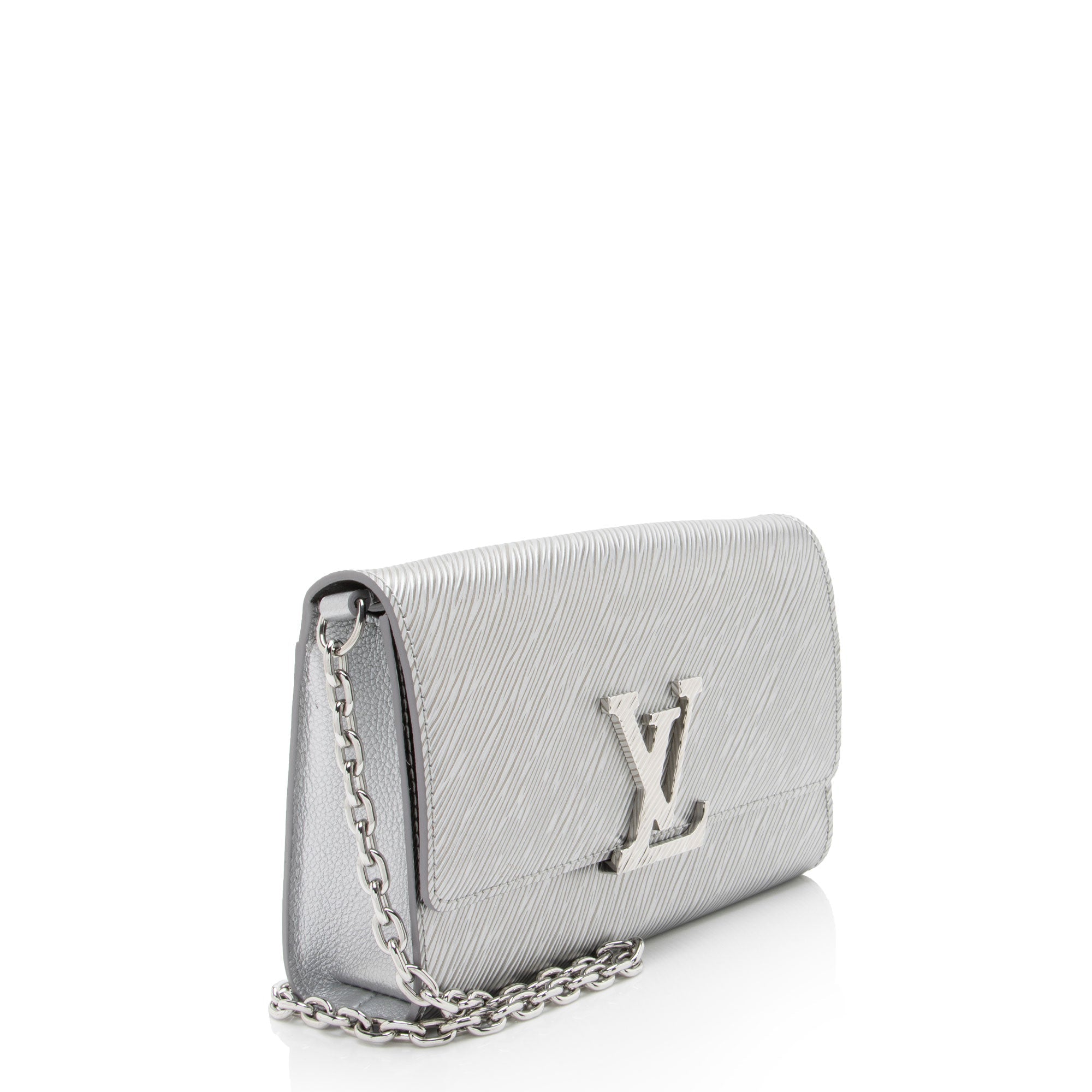 Louis Vuitton Metallic Epi Leather Louise Chain Pochette