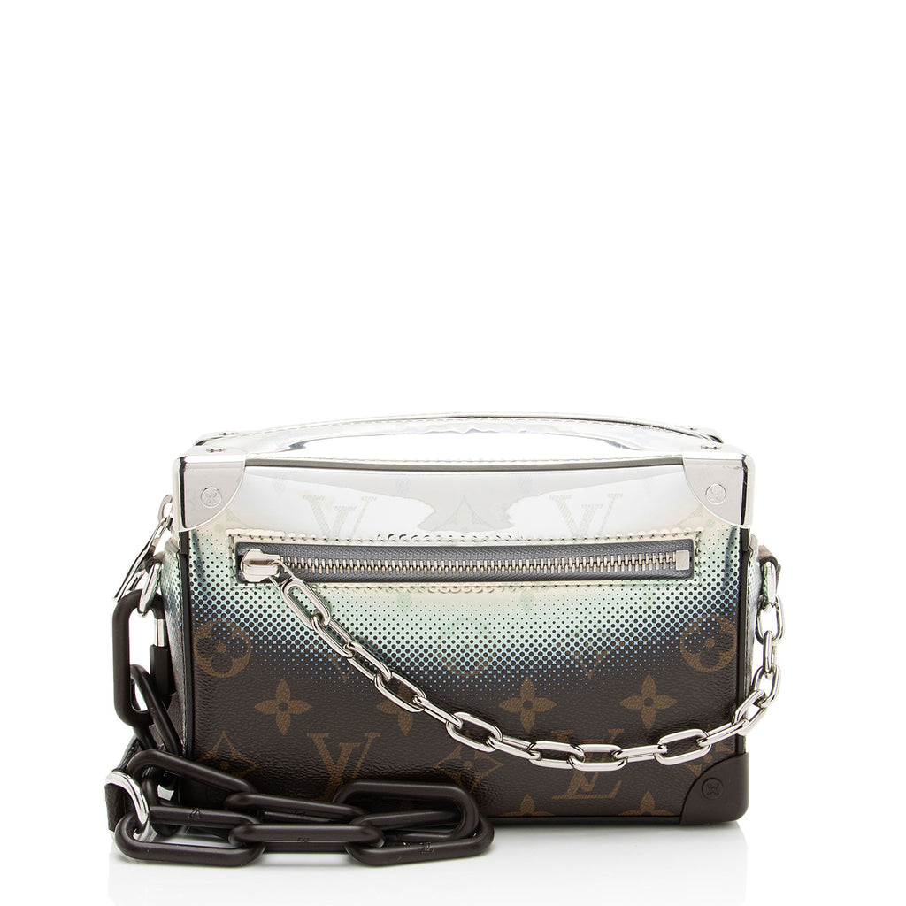 Louis Vuitton Metallic Monogram Canvas Nebula Mini Soft Trunk