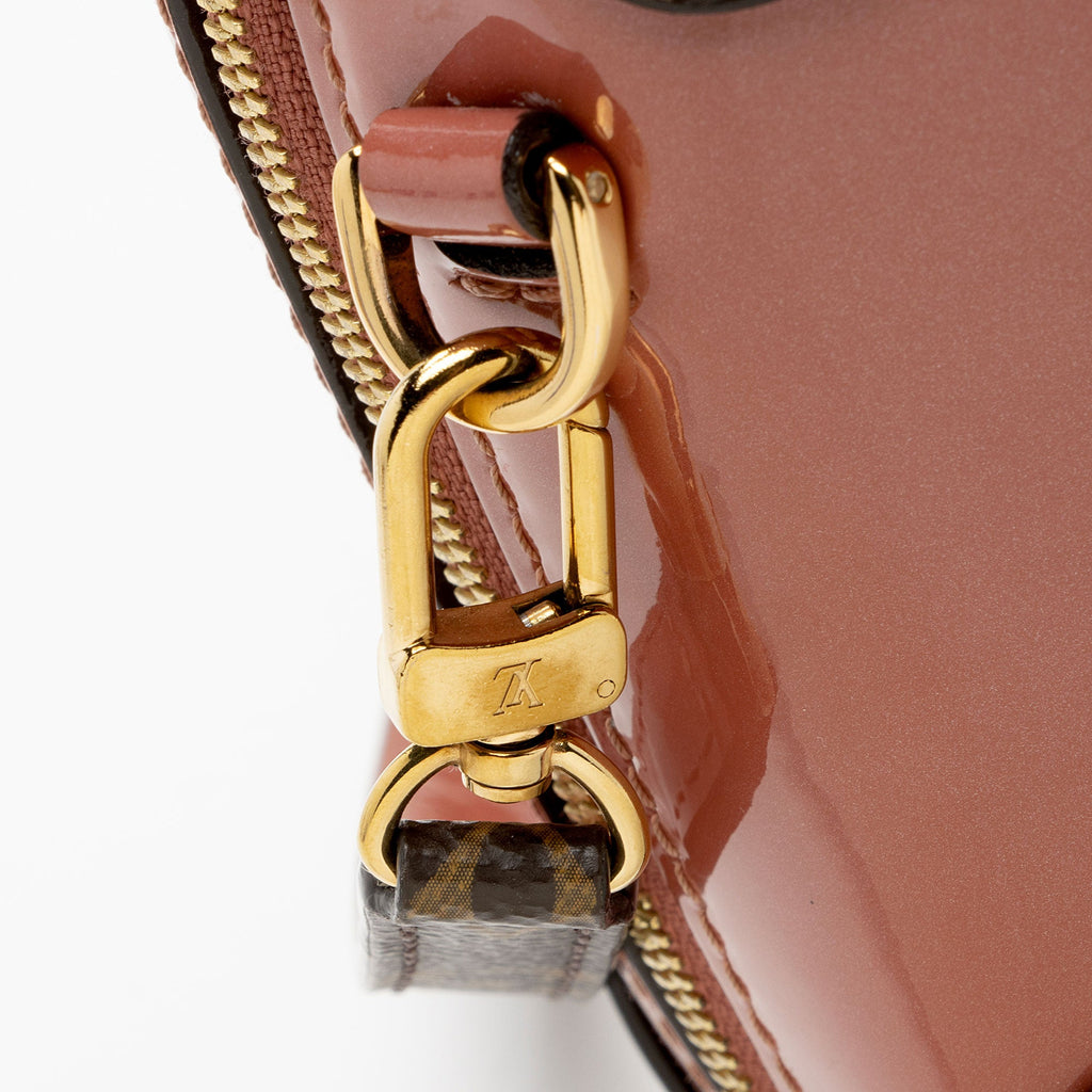 Louis Vuitton Miroir Patent Leather Venice Shoulder Bag (SHF-ZDUV9d)
