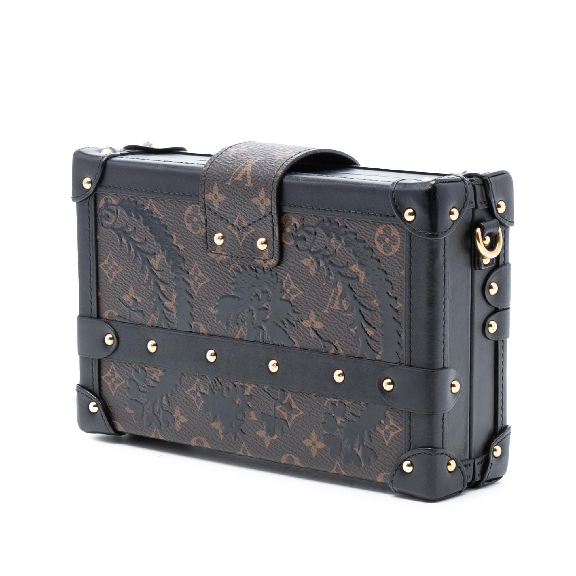 Louis Vuitton Monogram Blossom Petite Malle