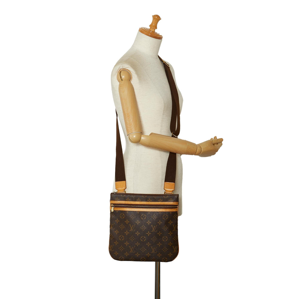 Louis Vuitton Monogram Bosphore Pochette (SHG-F20jX4)