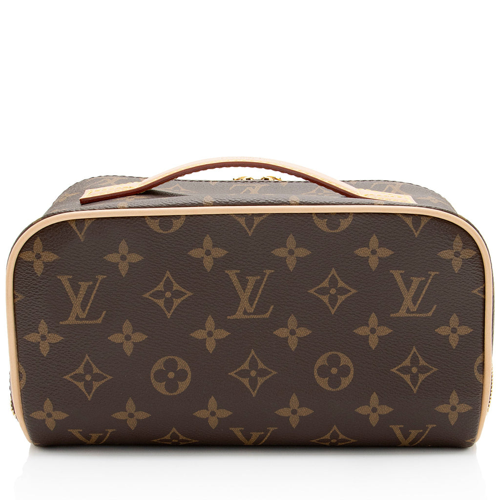Louis Vuitton Monogram Canvas 2 Compartment Toiletry Bag