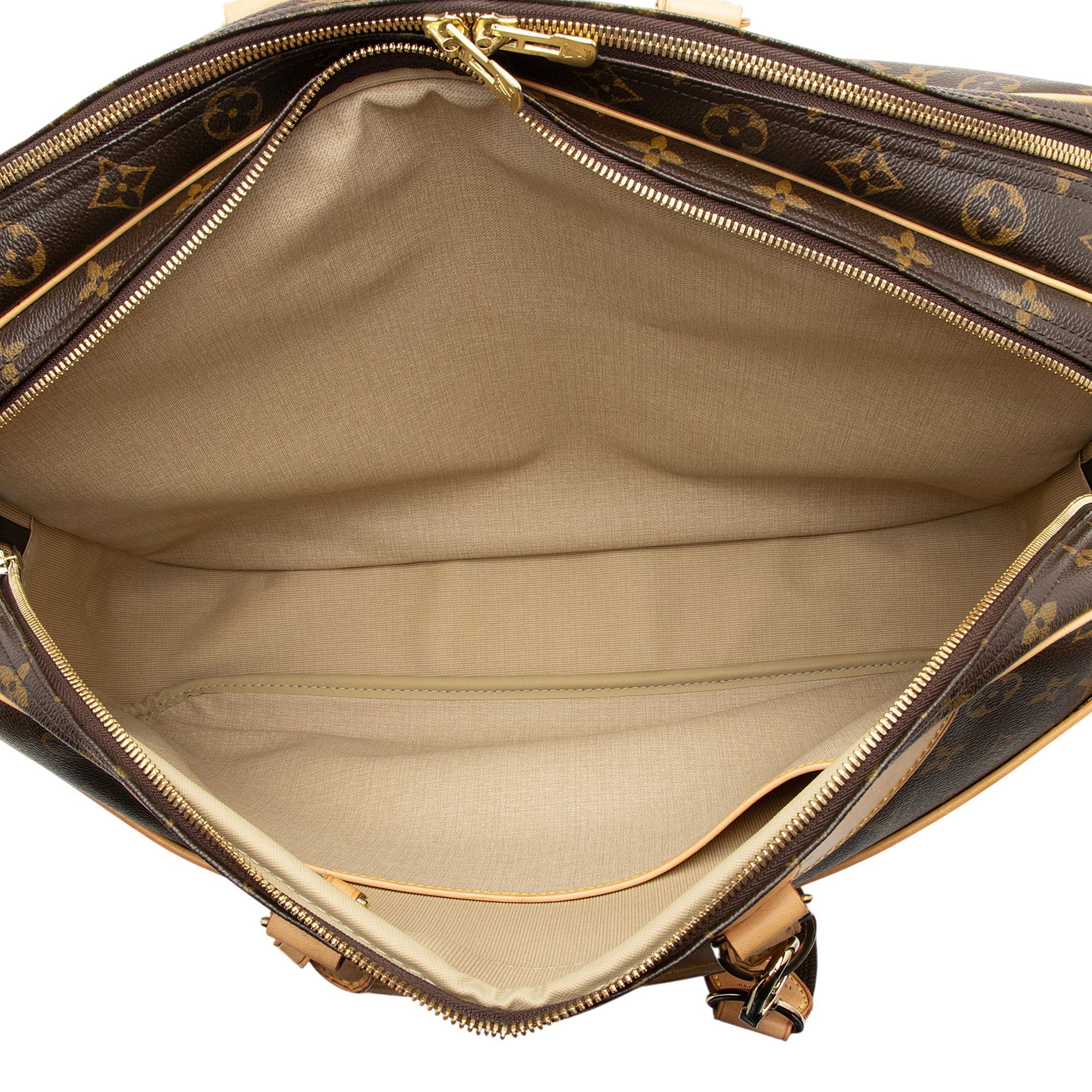 Louis Vuitton Monogram Canvas Alize 24 Heures Weekender