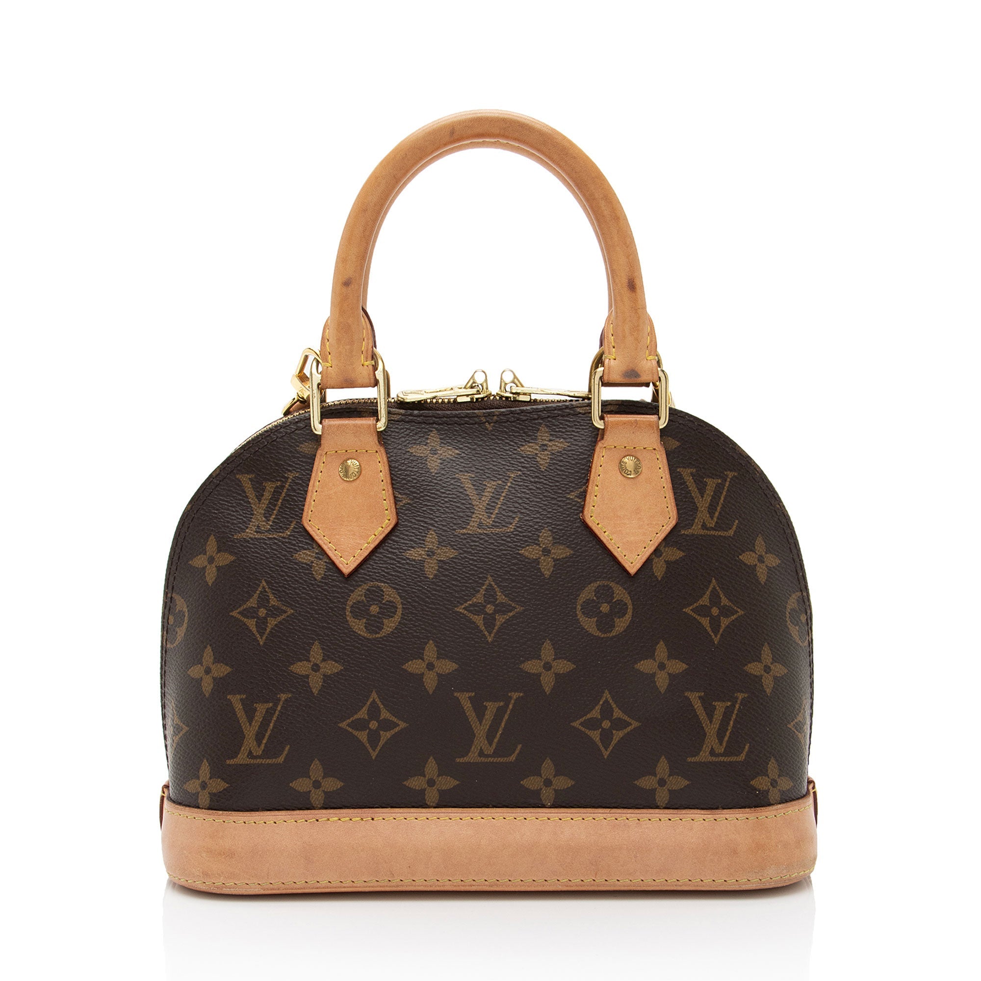 Louis Vuitton Monogram Canvas Alma BB Satchel (SHF-SYJ8FA)