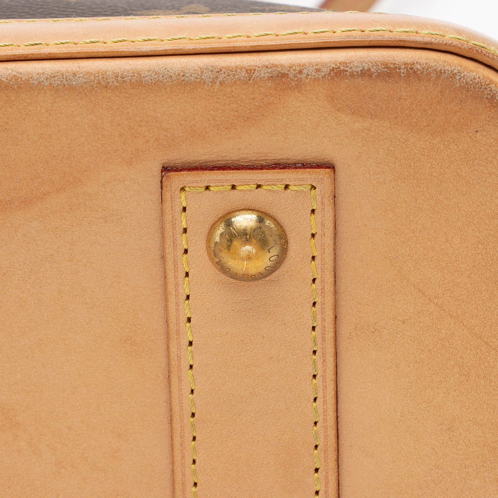 Louis Vuitton Monogram Canvas Alma BB Satchel (SHF-SYJ8FA)
