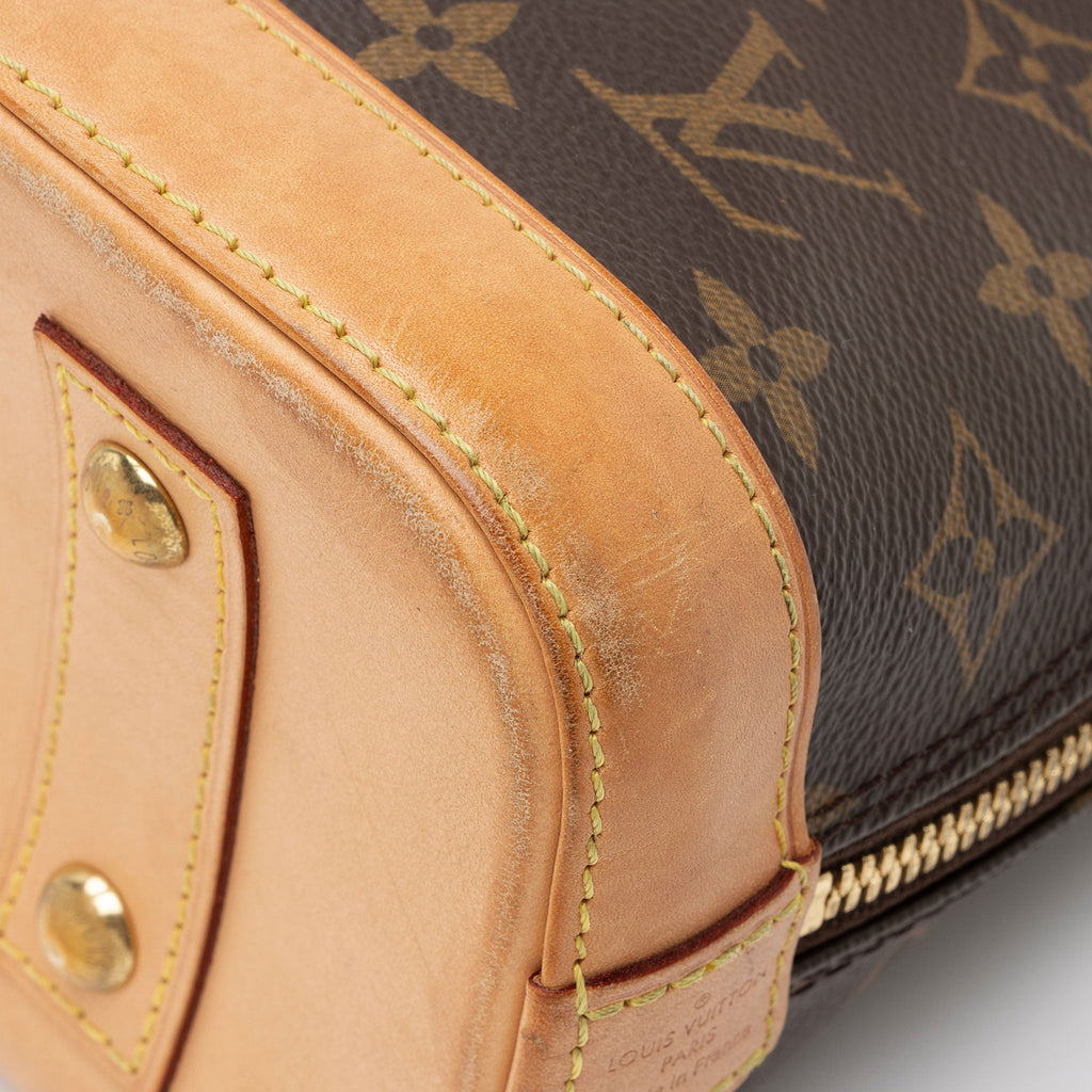 Louis Vuitton Monogram Canvas Alma BB Satchel (SHF-SYJ8FA)