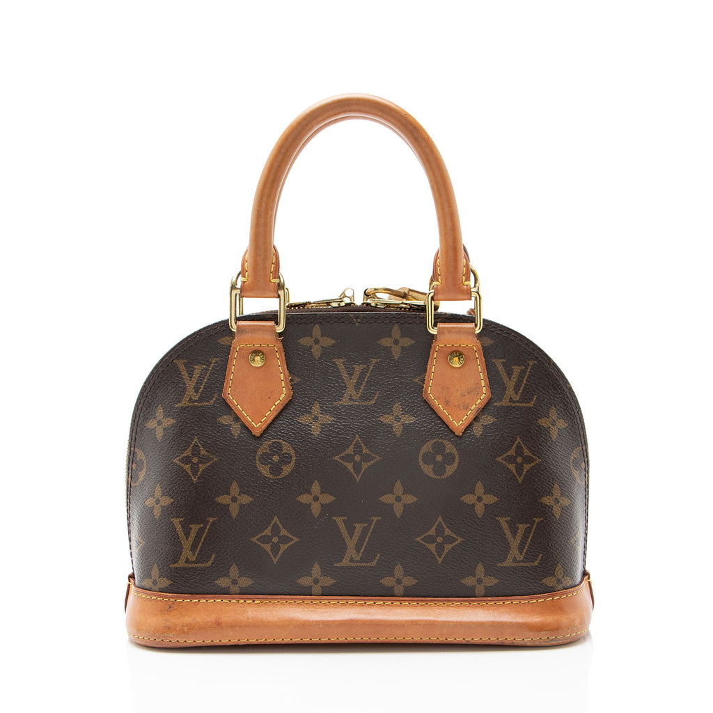 Louis Vuitton Monogram Canvas Alma BB Satchel