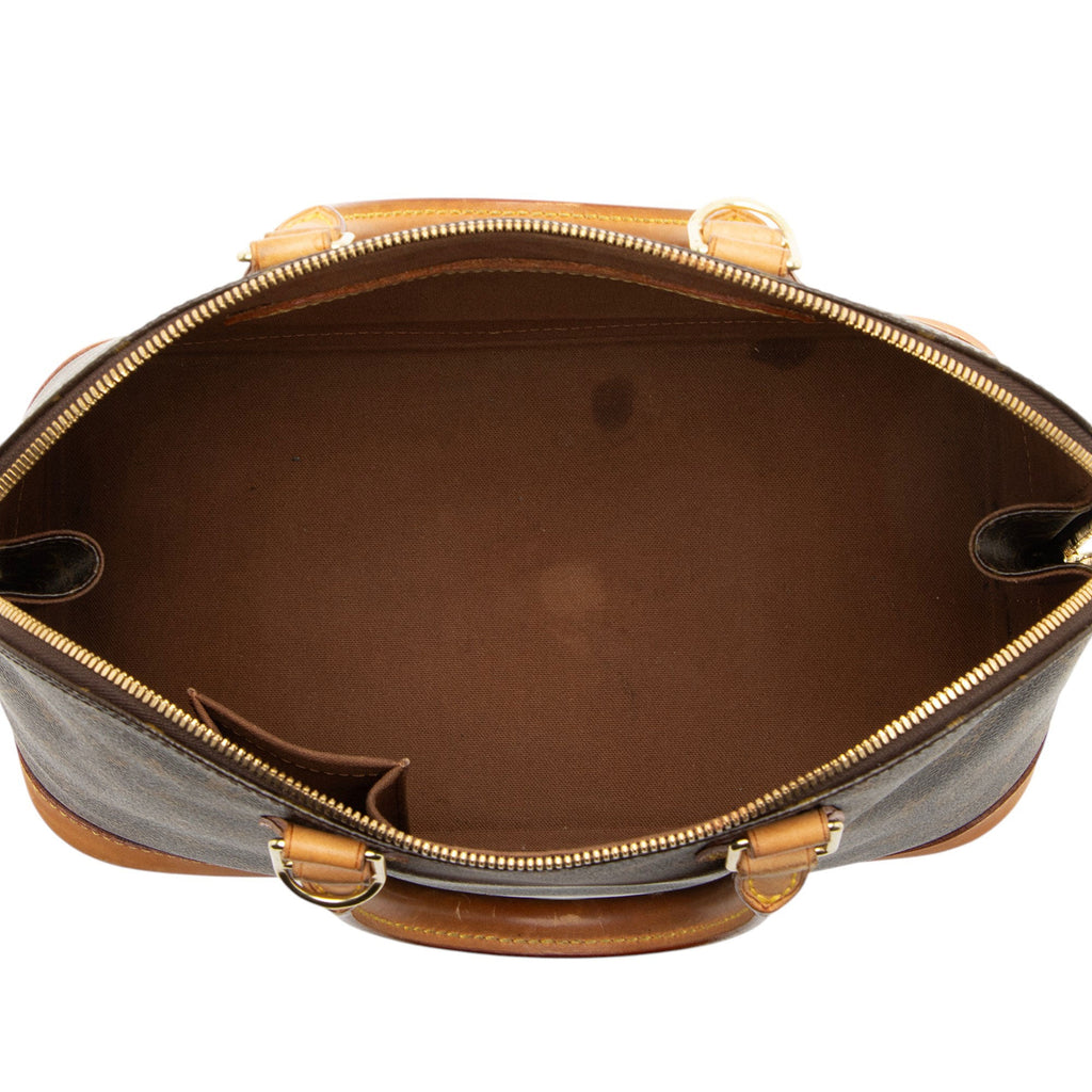 Louis Vuitton Vintage Monogram Canvas Alma PM Satchel