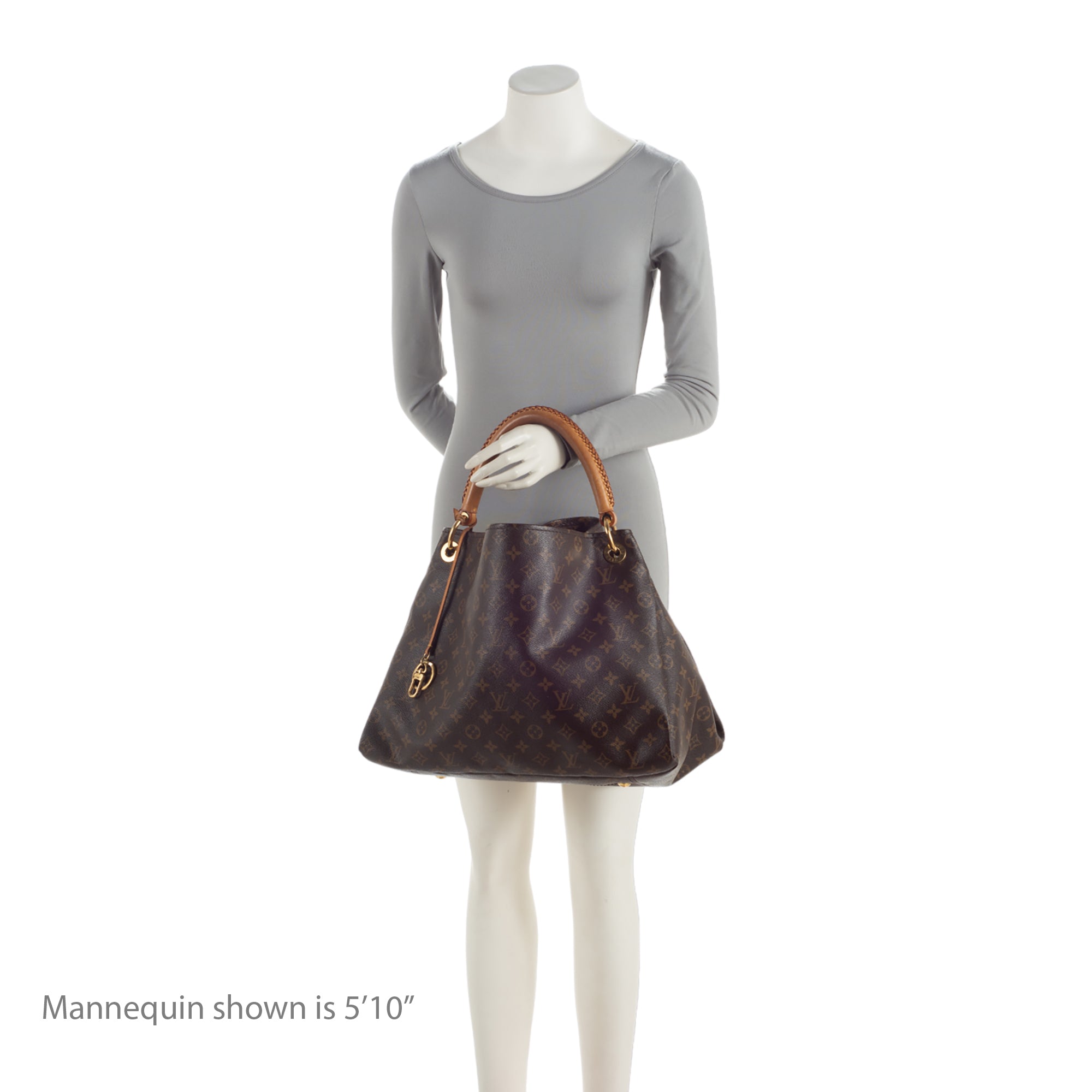 Louis Vuitton Monogram Canvas Artsy MM Shoulder Bag (SHF-r6ujFw)