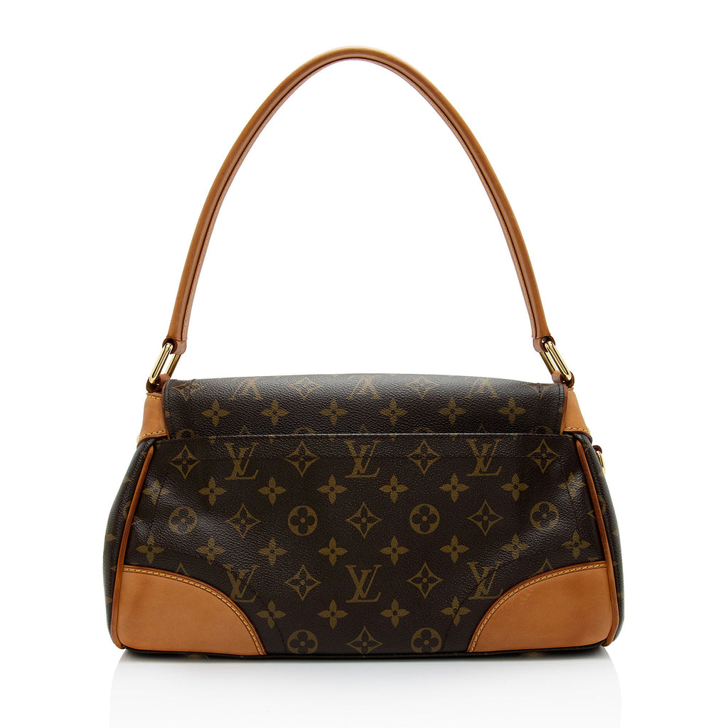 Louis Vuitton Monogram Canvas Beverly MM Shoulder Bag (SHF-xwX6MJ)