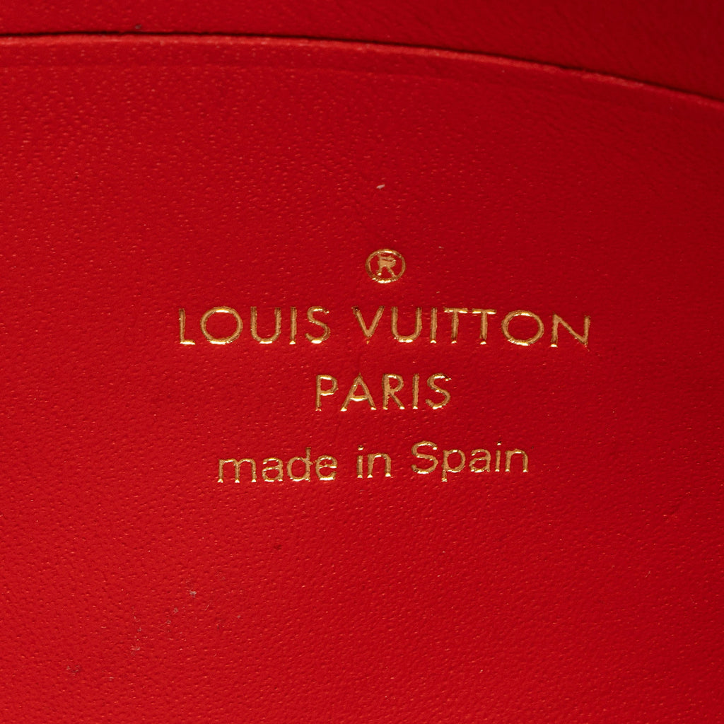 Louis Vuitton Monogram Canvas Blooming Flowers Double Zip Pochette