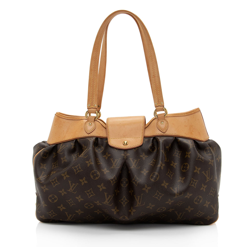 Louis Vuitton Monogram Canvas Boetie MM Satchel (SHF-rt39pB)