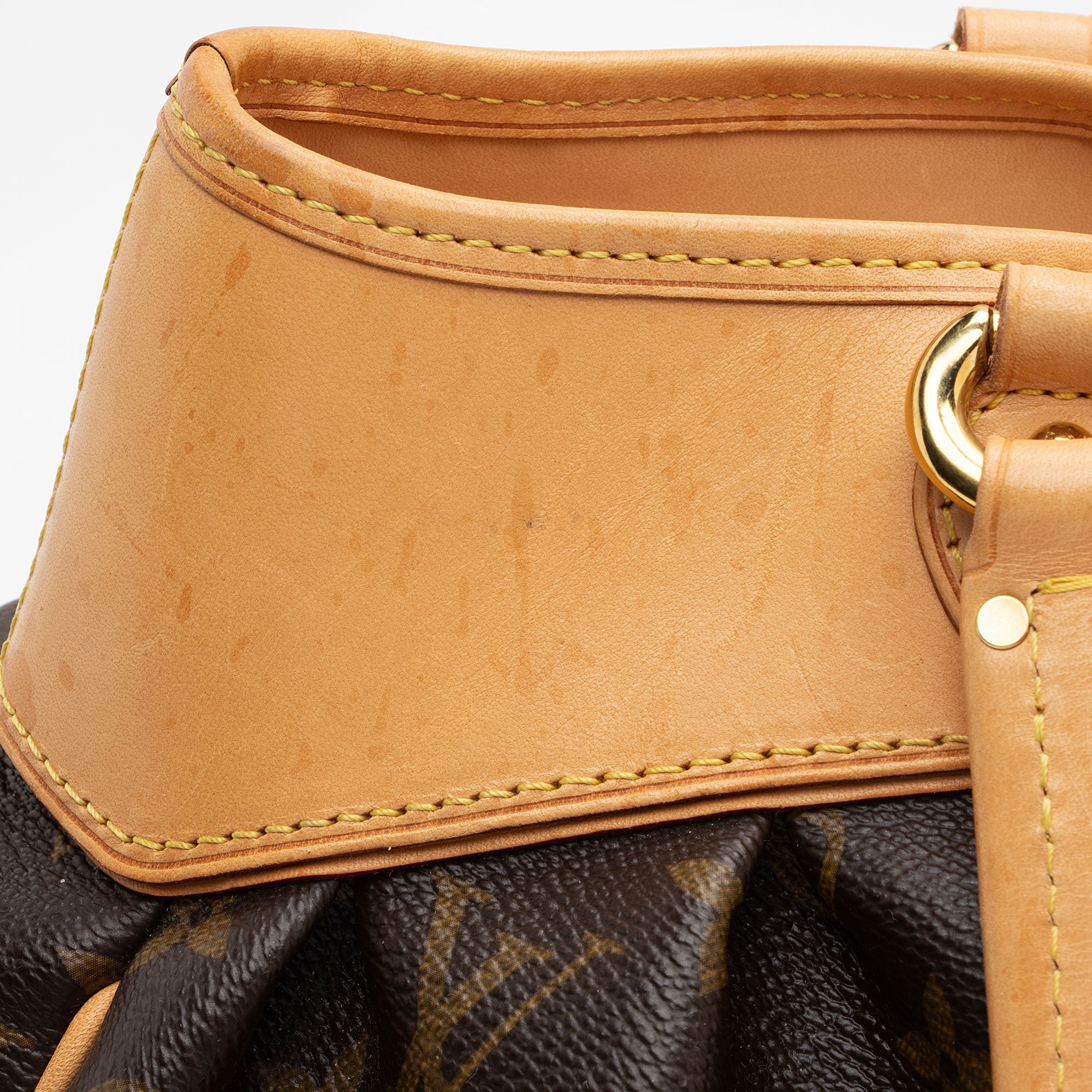 Louis Vuitton Monogram Canvas Boetie MM Satchel (SHF-rt39pB)
