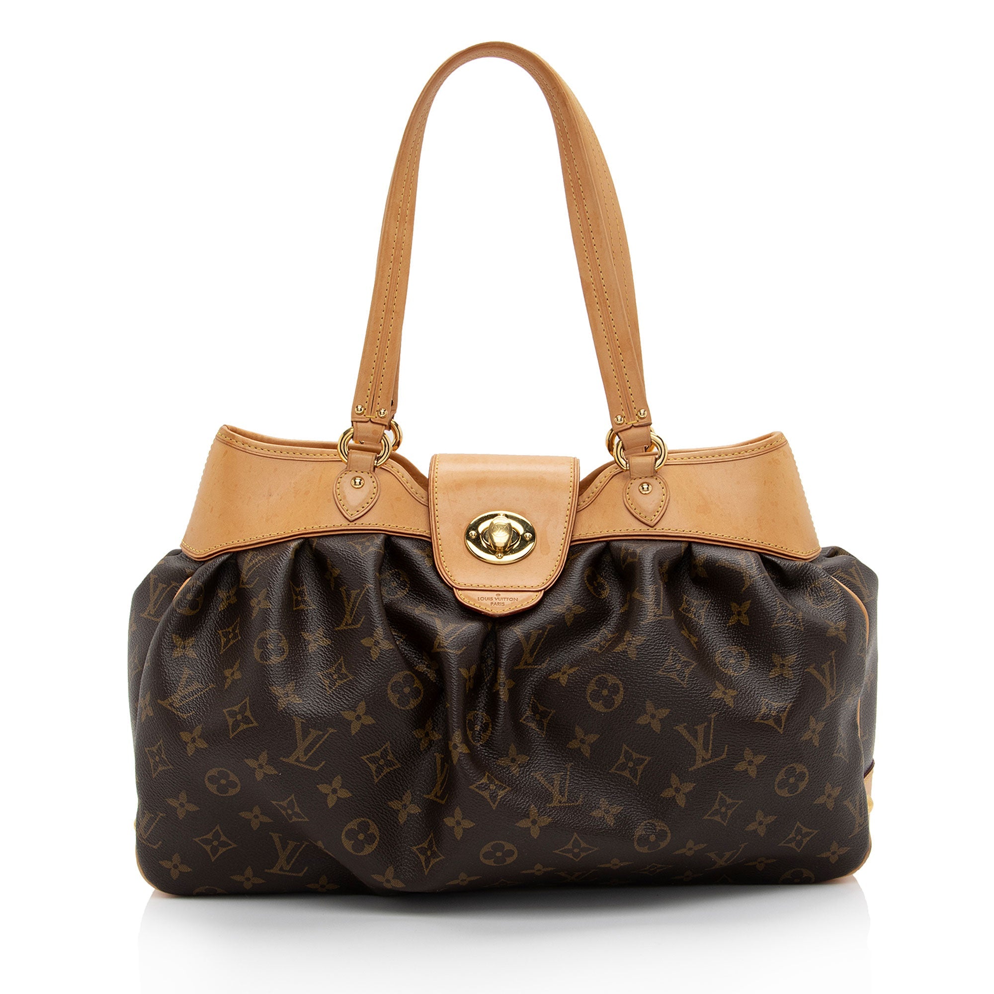 Louis Vuitton Monogram Canvas Boetie MM Satchel (SHF-rt39pB)