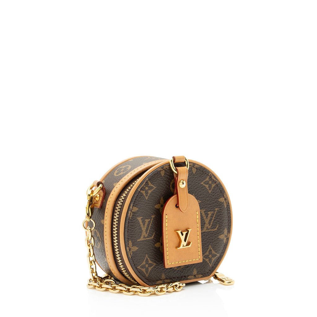 Louis Vuitton Monogram Canvas Boite Chapeau Necklace Bag