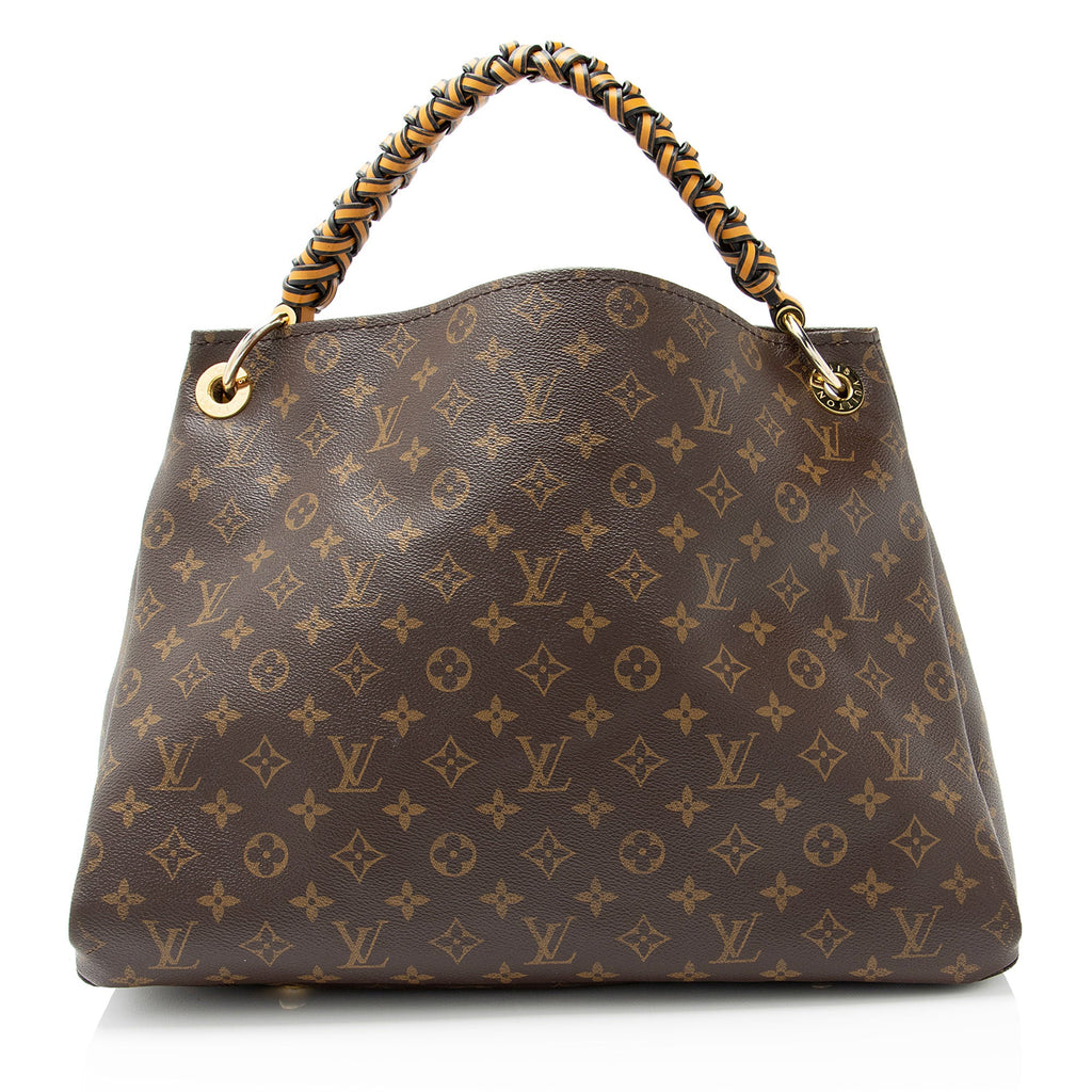 Louis Vuitton Monogram Canvas Braided Artsy MM Shoulder Bag