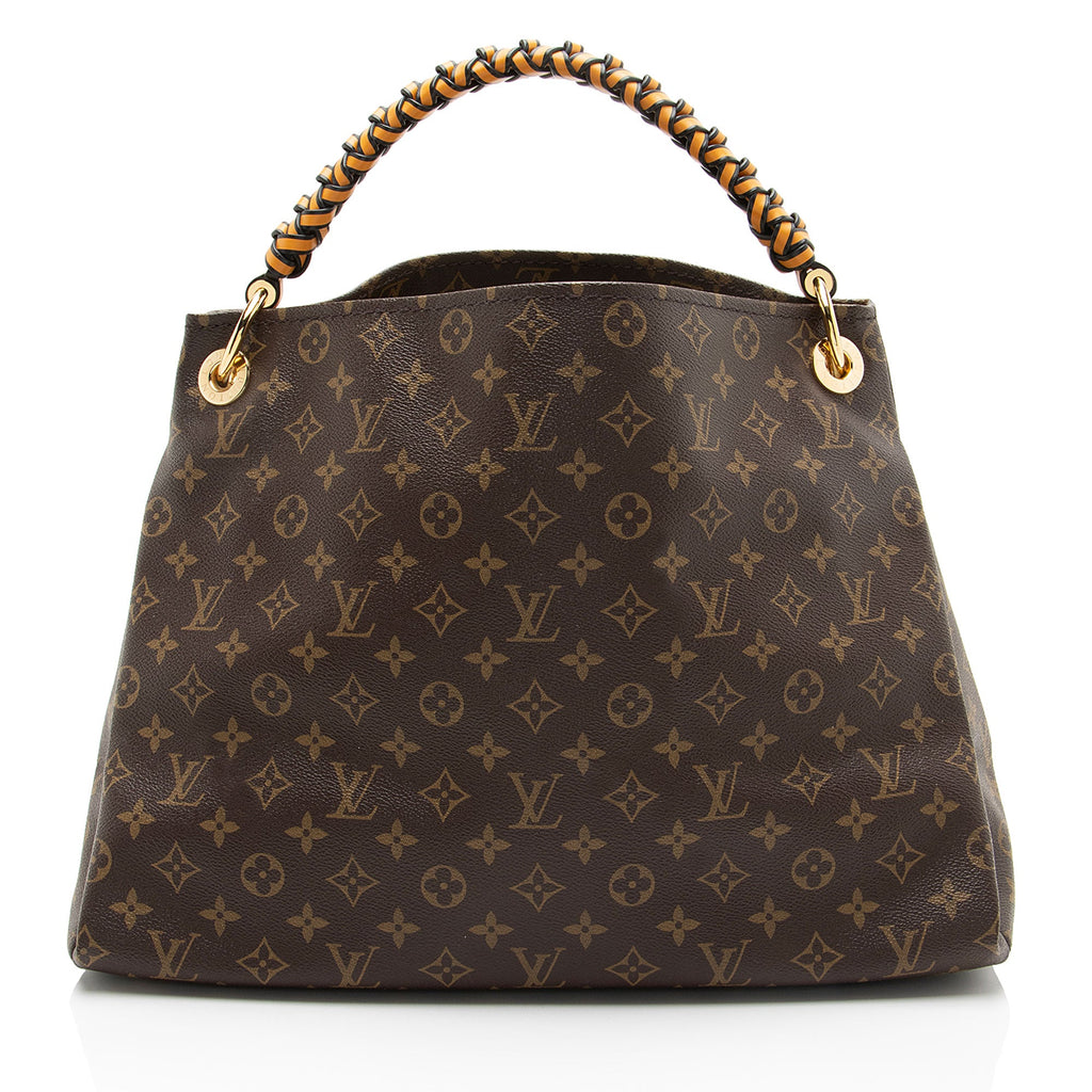 Louis Vuitton Monogram Canvas Braided Artsy MM Shoulder Bag