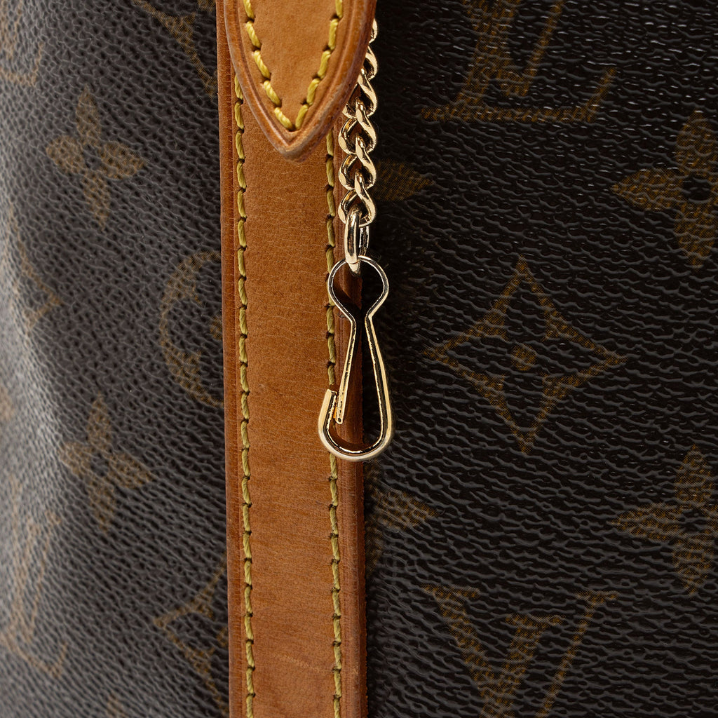 Louis Vuitton Monogram Canvas Bucket GM Tote (SHF-RnIGXM)