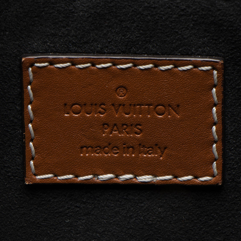 Louis Vuitton Monogram Canvas Calfskin Biface Shoulder Bag